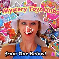 UNBOXING 100+ MYSTERY TOYS AND BLIND BAGS FROM ONE BELOW!!😱🛒✨ (OUR BIGGEST HAUL YET!🫢🎁)