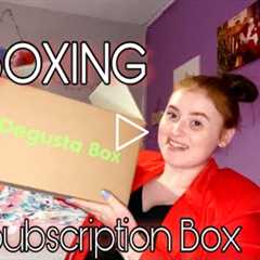 Unboxing DEGUSTA subscription box | Monthly snacks and drinks subscription | JULY 2022