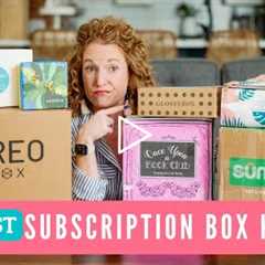 Subscription Boxes Haul | August 2022 Late Summer/Early Fall Box Chat