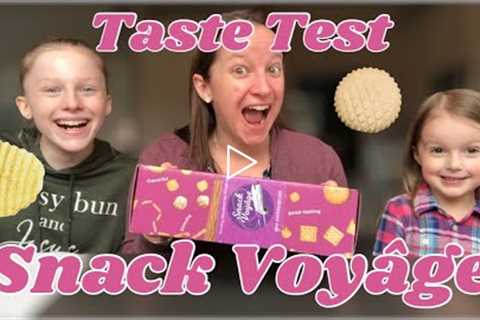 Snack Voyage Unboxing Taste Test Review {Food Subscription Box}