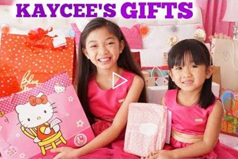 Kaycee's 10th Birthday Gift Opening