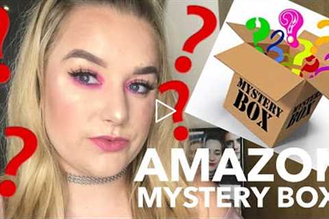 I BOUGHT A £20 AMAZON MYSTERY BOX - WORTH £80?! | AMBER HOWE