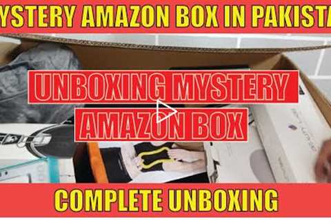 Mystery Amazon box unboxing in Pakistan | AHU accessories