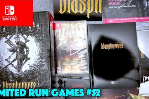 UNBOXING! Blasphemous Collector's Edition Nintendo Switch Limited Run Games #52