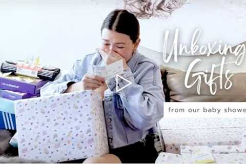 Unboxing Gifts from our Baby Shower | Episode 10