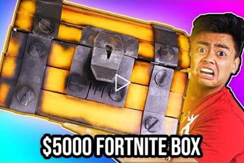 UNBOXING a $5000 DIAMOND Fortnite Mystery Box!