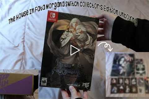 Limited Run Games - The House in Fata Morgana Switch Collector's Edition (Unboxing)