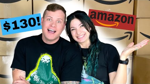 $130 Amazon Mystery Box Unboxing! (CRAZY FINDS)