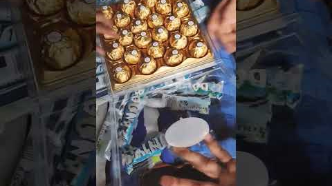 unboxing my favorite chocolate box❤❤#ferrero#Rocher❤❤