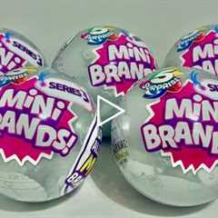 MINI BRANDS SERIES 3 UNBOXING!!! [Ultra Rare] 2022 Zuru 5 Surprise Mini Brands Mini Brands Mini Toys