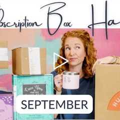 7 Fabulous Subscription Boxes for September 2022 | Subscription Box Unboxings