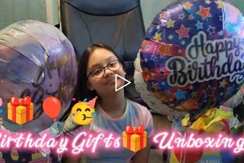 UnBoxing Her Birthday Gifts | #lateupload #birthday #unboxing  #gifts