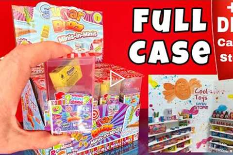 SUGAR BUZZ MINIS IN MINIS BETTER THAN MINI BRANDS !? MINI CANDY UNBOXING FULL CASE & DIY CANDY..