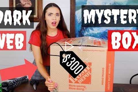 UNBOXING $300 MYSTERY BOX FROM THE DARK WEB (EXTREMELY CREEPY)