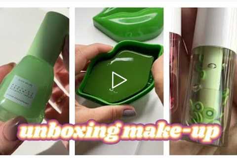ASMR |Unboxing makeup and skin care products| 7
