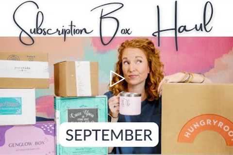 7 Fabulous Subscription Boxes for September 2022 | Subscription Box Unboxings