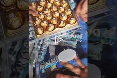 unboxing my favorite chocolate box❤❤#ferrero#Rocher❤❤