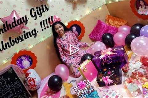 Suhani's Birthday - GIFTS UNBOXING | #StunningSuhani #Birthday🎉🥳🎊