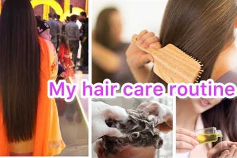 My hair care routine