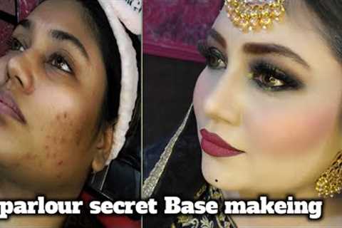 Parlour Secret BASE Making for Winter || How to Perfect Parlour Base At Home step by step ||#makeup