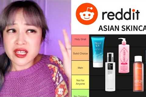 Ranking Reddit''s Top Asian Skincare Products
