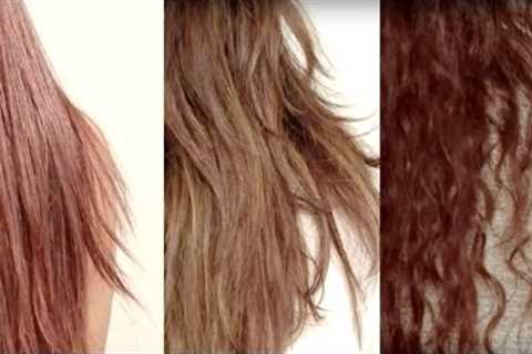 How To Find Your Hair Type - Hair Care Tips For Straight, Wavy And Curly Hair