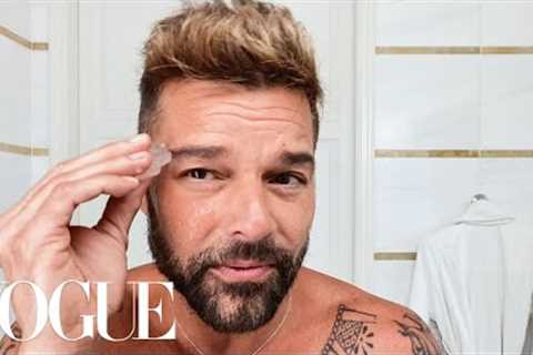 Ricky Martin''s Daily Skin-Care and Wellness Routine | Beauty Secrets | Vogue