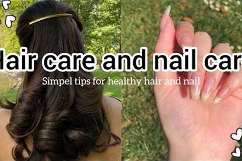 Hair care and nail care 💅||Hair care tips||Nail care tips