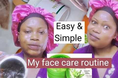 My face care routine,easy and simple #facecareroutine