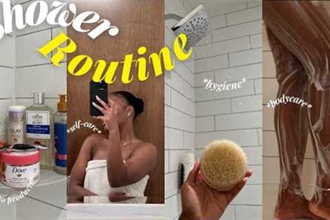 MY AFFORDABLE SHOWER ROUTINE FOR SOFT & GLOWY SKIN✨| ORAL CARE, BODY CARE, HYGIENE TIPS + MORE!