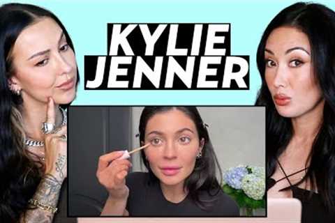 Reacting to Kylie Jenner''s Skincare & Makeup Routine with a Pro Makeup Artist! | Susan Yara