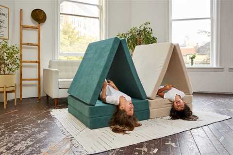 Kiddie Couches Make Great Forts and Nap Spots