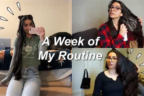 Weekly Hair Care Routine | Vlog ♡