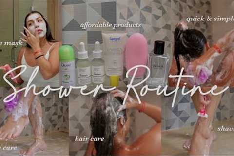 RELAXING SHOWER ROUTINE & FEMININE HYGIENE 💦 Body Care, Shave, Soft Skin SELF CARE MOTIVATION..