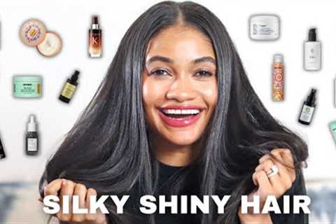 Hair Care Routine For Shiny & Healthy Hair | The products I use to get shiny healthy & long ..