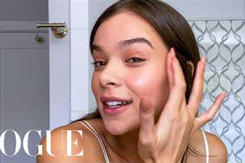 Hailee Steinfeld’s Guide to Glowing Skin and Easy Everyday Makeup | Beauty Secrets | Vogue