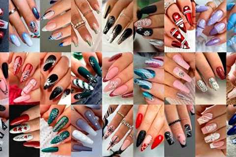 Nail Art Designs 2023❤️💅 Best Nail Art | WINTER Nail ART design | Simple Nail Art Ideas  #17