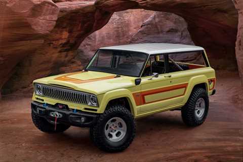 Jeep just mushed together a 1970s Cherokee with a modern hybrid Wrangler