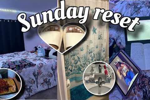 Sunday reset||cleaning,skincare,laundry,nails date & more..
