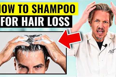 HAIR LOSS NO MORE: HOW TO WASH YOUR HAIR PROPERLY FOR HAIR REGROWTH? EXPERT HAIR GROWTH TIPS
