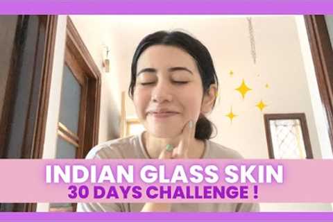 Indian Glass Skin Ritual | Glass Skin In 30 Days | 10 Easy Steps at Home #skincare #glassskin