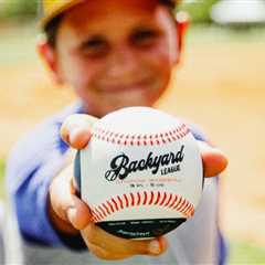 Playfinity Backyard League Gaming Baseball – Smart App-Enabled Baseball