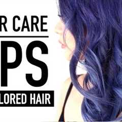 9 Hair Care Tips & Products ♥  New Color REVEAL! ♥ Hair Routine for Colored Hair ♥ Wengie