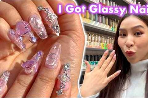 Getting My Nails Done At A Top Nail Salon 🇦🇺 💅🏻 | TINA YONG