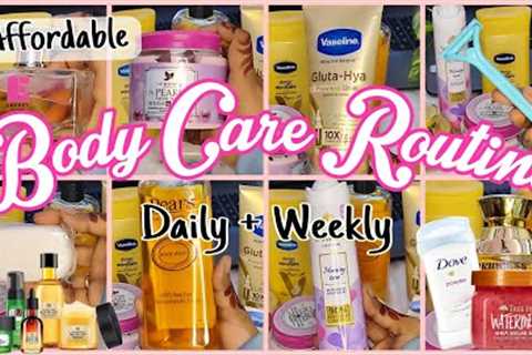 Body Care Routine | Simple & Affordable | Tip & Tricks | ft. Iqra Khan..