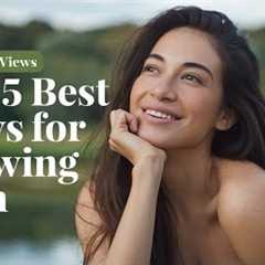 top 5 ways to get glowing skin at home | glow your skin naturally at home