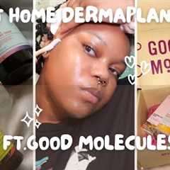 MY AT HOME DERMAPLANING SKIN CARE ROUTINE 🫧🧴