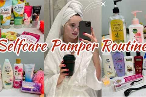 Self-Care Pamper Routine✨🧼🚿 ~ Self Maintenance🩷 (Skincare,Hand&Footcare,Bodycare,Haircare)