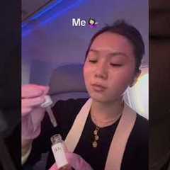 How I do skincare on the airplane ✈️