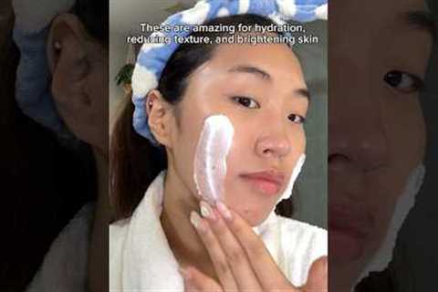 Asian beauty routine using RICE?!!🍚😱🤩 #beauty #skincare #skincaretips #kbeauty #korean